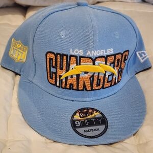 New Era Light Blue and Black Cap